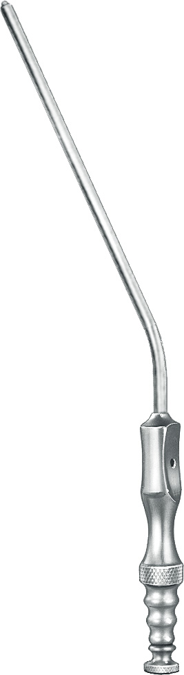 Suction tube, Frazier, ø 5.0 mm, 19.5 cm