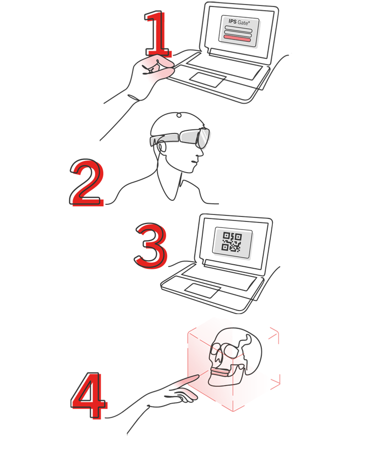 Access your IPS® case via IPS Gate®